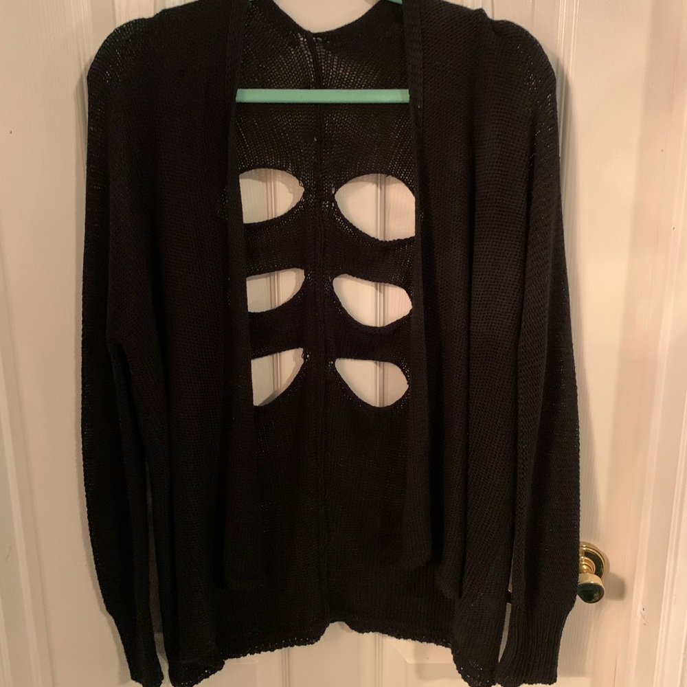 Black sweater